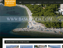 Tablet Screenshot of makarska-riviera.com